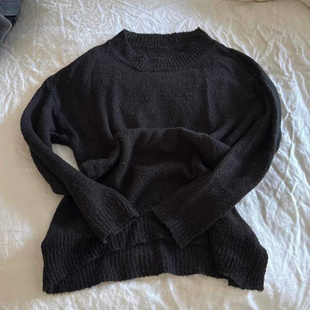 Brandy Melville black wool sweater